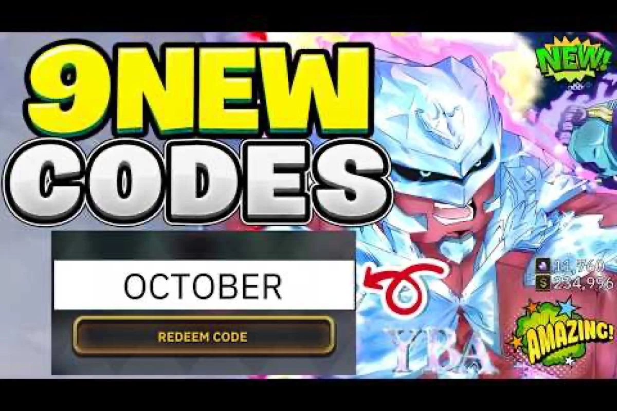 Your Bizarre Adventure YBA Codes List 2026: October Picks
