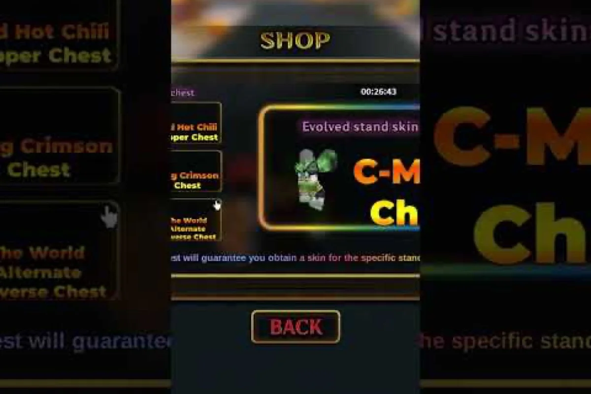 Your Bizarre Adventure YBA Lucky Arrow Spawn Rate & Roka Path